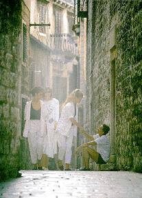 [ IMAGE: In the town ofSibenik, every street and every day has its own story... ]